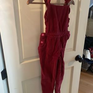 Mini Biden 6/7 corduroy overalls